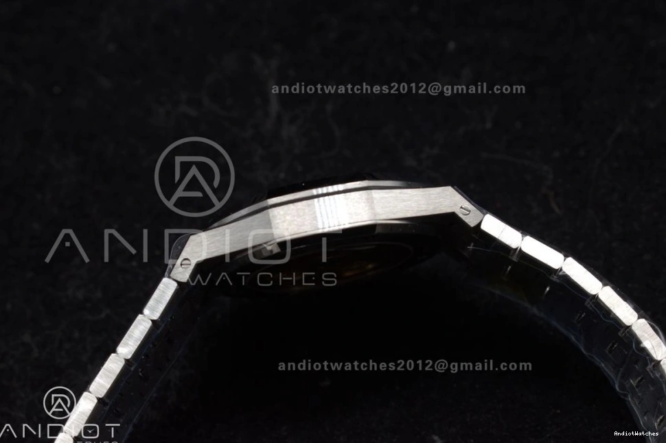 37mm Grey SS on Textured 15454 SS APSF Frosted Oak Edition Super 1:1 Bracelet SA3120 Dial Royal Best Clone Lightweight 1031 0429